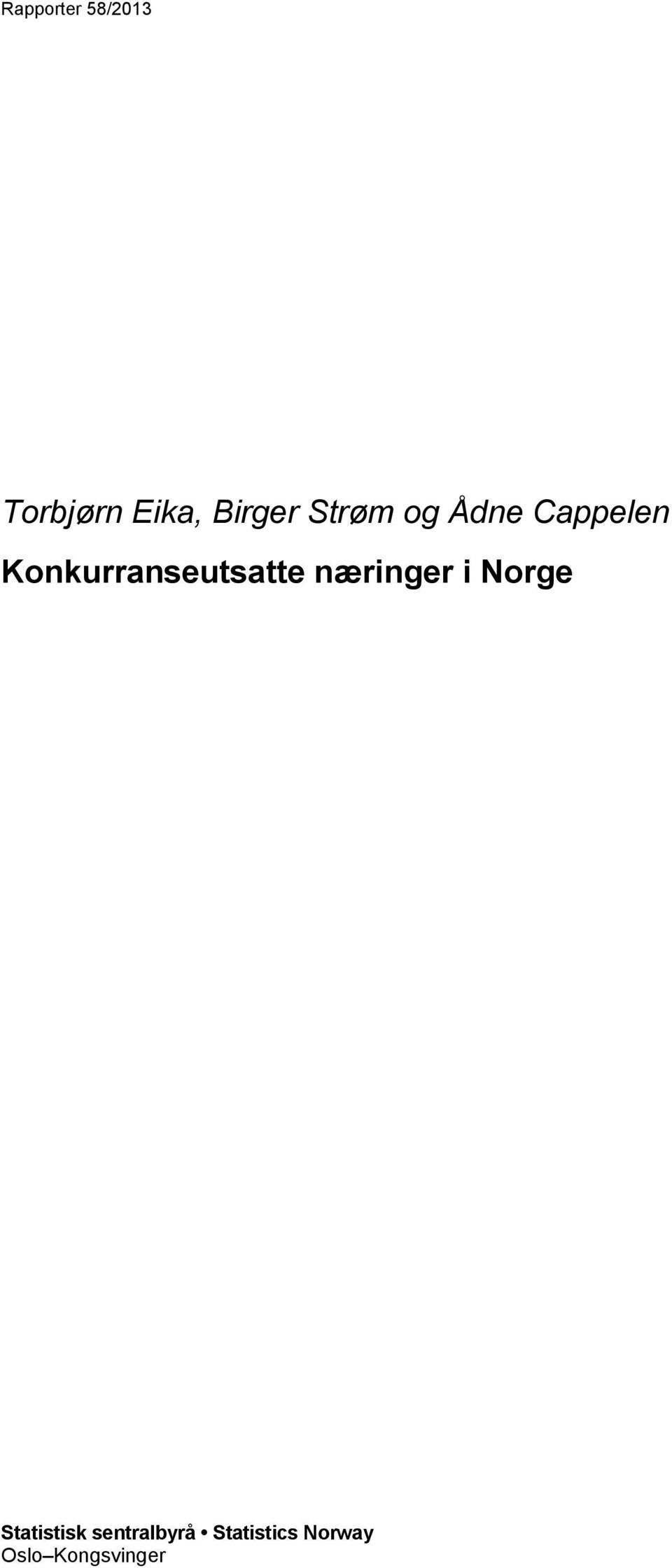 Cappelen Statistisk