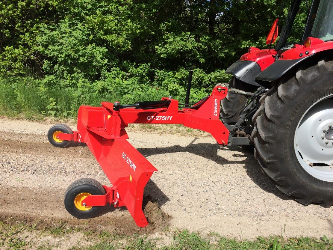 Planeringsskær GT-250HY / GT-275HY Fransgårds HY planeringsskjær er bygget på fundamentet av mange års erfaring med mekaniske skjær.