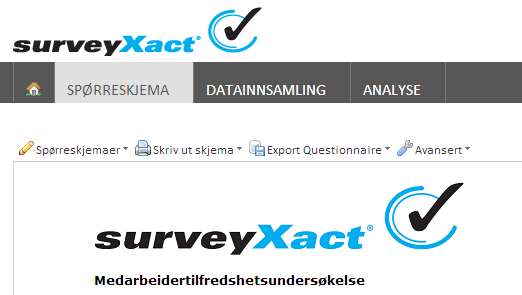 Oppsummering Spørreskjema Her kan du: - Opprette spørreskjema i QuickQuest - Tilpasse layout - Legge til språk - Legge til notifikasjoner - Anonymitet