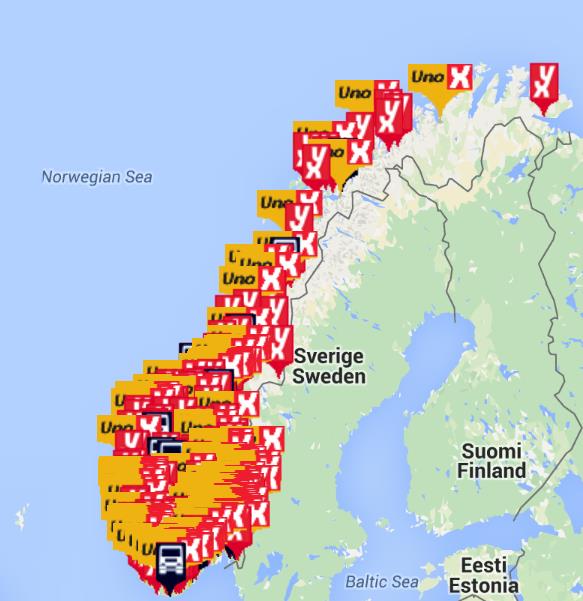 NEL FUEL NORWAY RETAIL PARTNER UNO-X AUTOMAT AS Leading Norwegian retail company Owned by Reitangruppen (~10 billion revenue in 2014) Over 400 refuelling stations in Norway and over 400