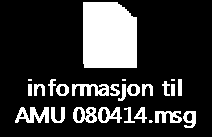 11/14 AMU-opplæring Arkivsak-dok. 14/00616-2 11 Arbeidsmiljøutvalet AMU 06.05.