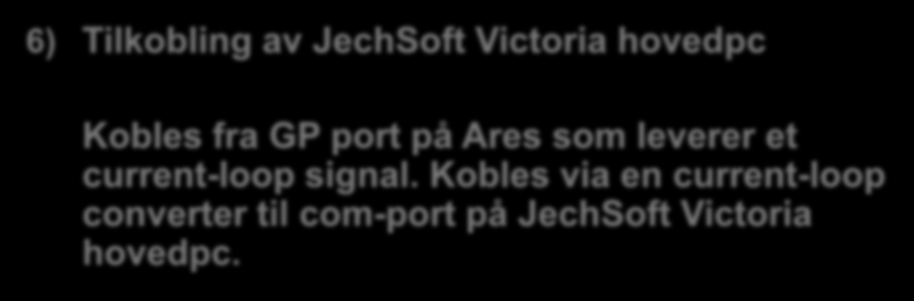 Omega Ares 21 6) Tilkobling av JechSoft Victoria