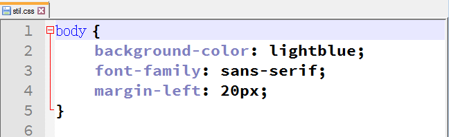 5 Endre i index.html slik som under. Legg inn hyperkoplinger til de html-filene du nettopp laget.