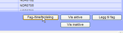 Fag og Timefordeling NB! På barnetrinnet trenger man ikke fylle ut fag og timefordelingen.