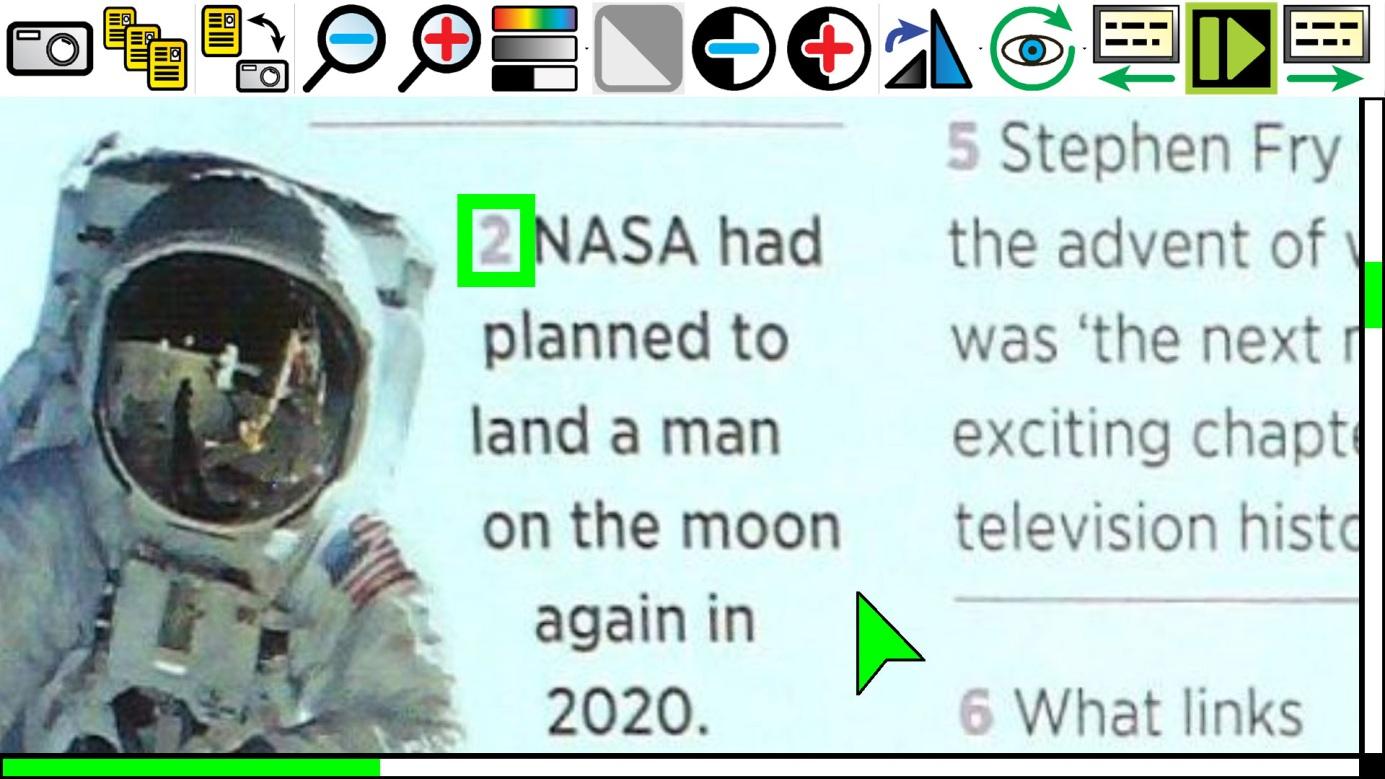 ReadEasy har disse 6 forskjellige visualiseringene / presentasjonsformene: 1. Bilde Dette viser det originale bildet til dokumentet. Egner seg fint til å se på håndskrift eller bilder. 2.