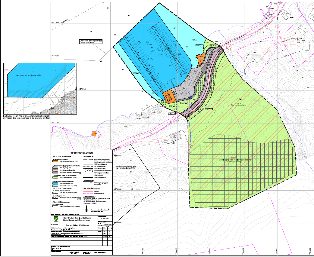 SKREDFAREVURDERING FOR NY SMÅBÅTHAMN, GRANVIN HERAD 2 2 Innleiing Granvin båtlag er inne i ein prosess for å finne ein høvande plassering for ny småbåthamn i nærleiken av Granvin sentrum.