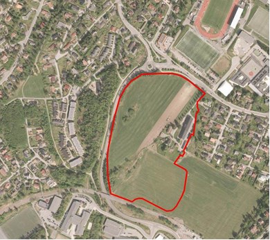 Gjønnes gård Endring fra: eksisterende LNF Endring til: fremtidig grønnstruktur/kombinert formål bebyggelse og anlegg (gårdstunet) Forslaget er i tråd med privat innspill.