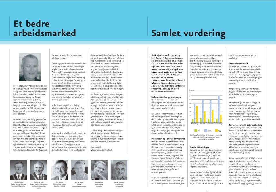 Vi benytter denne anledningen til å takke de som velvillig har bidratt med sine besvarelser til denne statistisk tunge undersøkelsen.