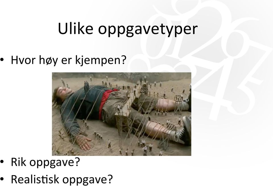 høy er kjempen?