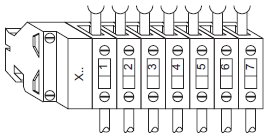 Side 15 av 36 Frriglinger LW / LWP 1800() til 2800() LW / LWP 3050() til 4800() Kabelgjennmføringer Kabelgjennmføringer Enkelte drift/status funksjner kan kbles direkte til rekkeklemme terminalen X2