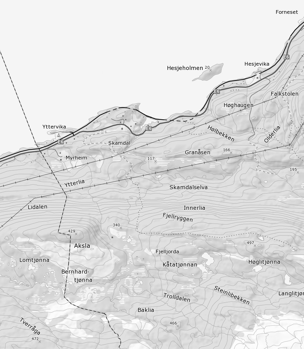 0 200 400 GÅRDSKART 1833-1/1 Tilknyttede grunneiendommer: 1/1 600m Målestokk 1 : 20000 ved A4 utskrift Utskriftsdato: 10.09.