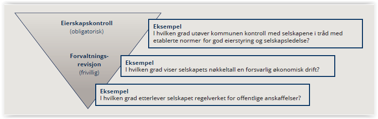 Innledning Deler av tjenesteproduksjonen er organisert utenfor den ordinære kommunale forvaltningen i aksjeselskaper, interkommunale selskaper eller andre selvstendige rettssubjekter.