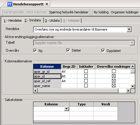 Overføring av nye/endrede leverandører fra UBW til Basware forts.