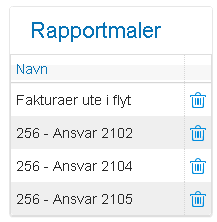 Tast inn verdiene du ønsker å søke på og trykk på det valget du ønsker å sortere på. Merk at det her sjekkes mot lovlige verdier i adgangskontrollen til systemet.