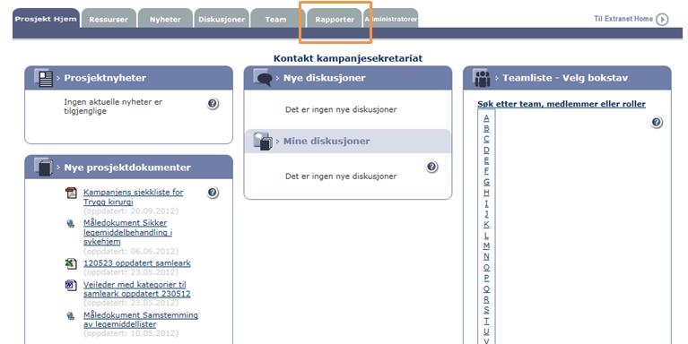 De vil da få mulighet til å opprette rapporter over målingene som bare viser teamene i gruppen.