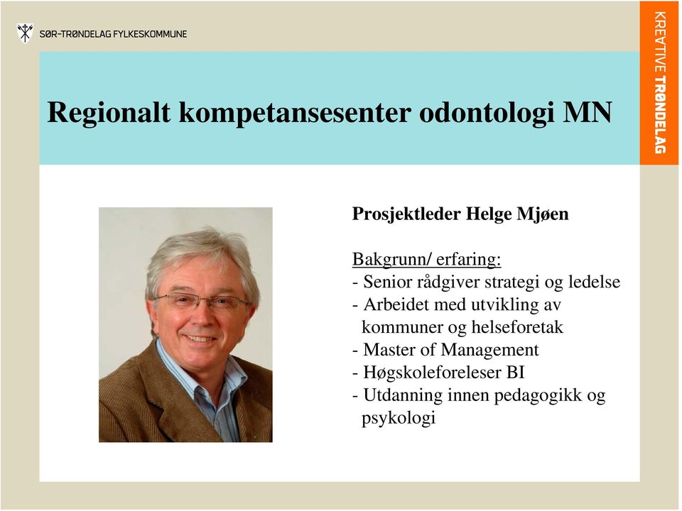 av kommuner og helseforetak - Master of Management -