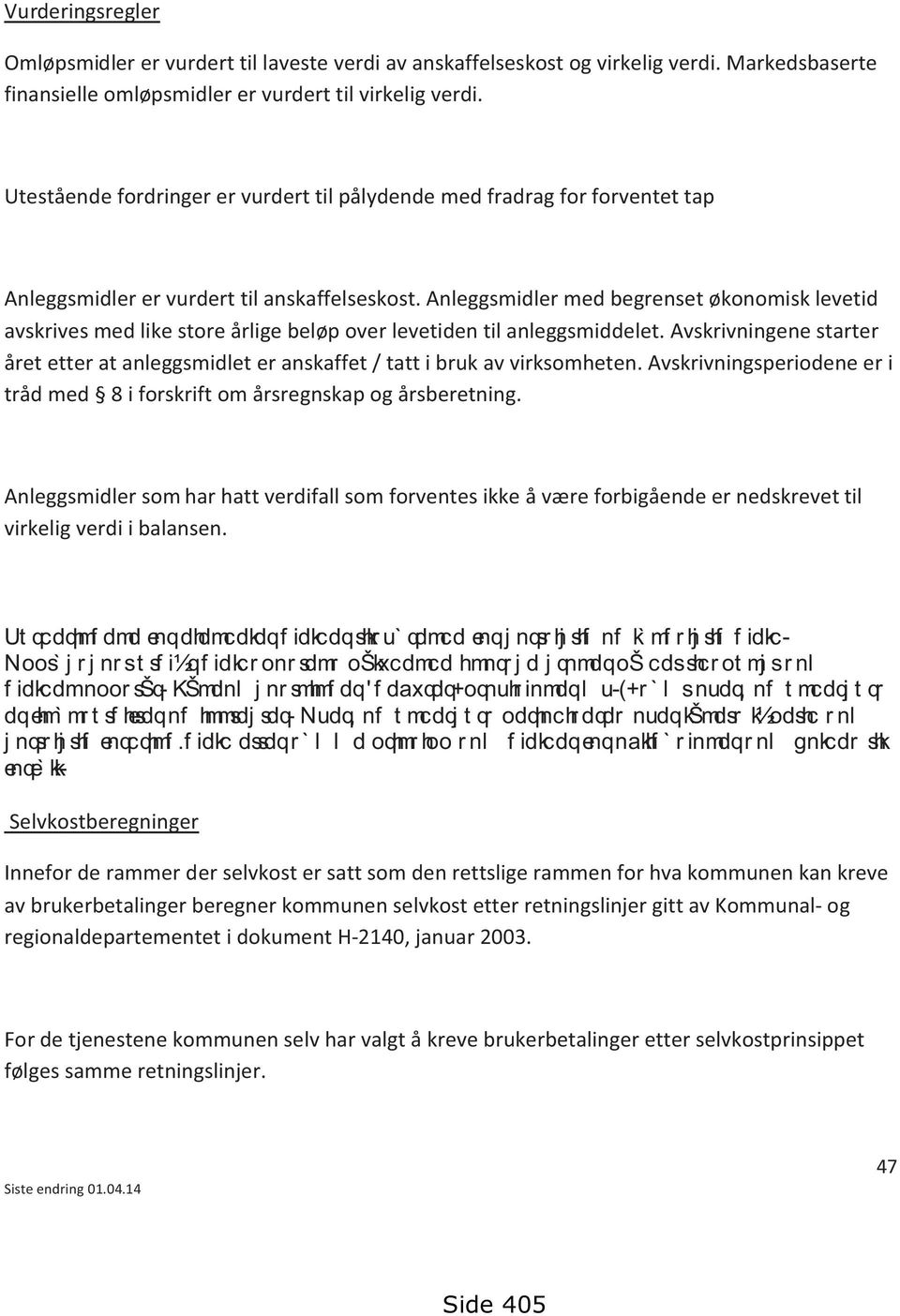 Anleggsmidler med begrenset økonomisk levetid avskrives med like store årlige beløp over levetiden til anleggsmiddelet.