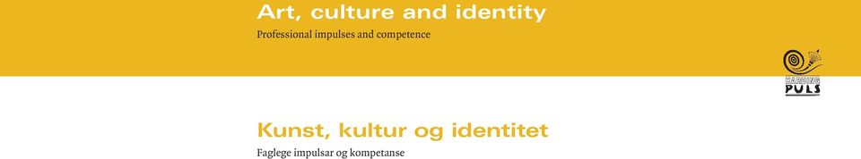 competence Kunst, kultur og