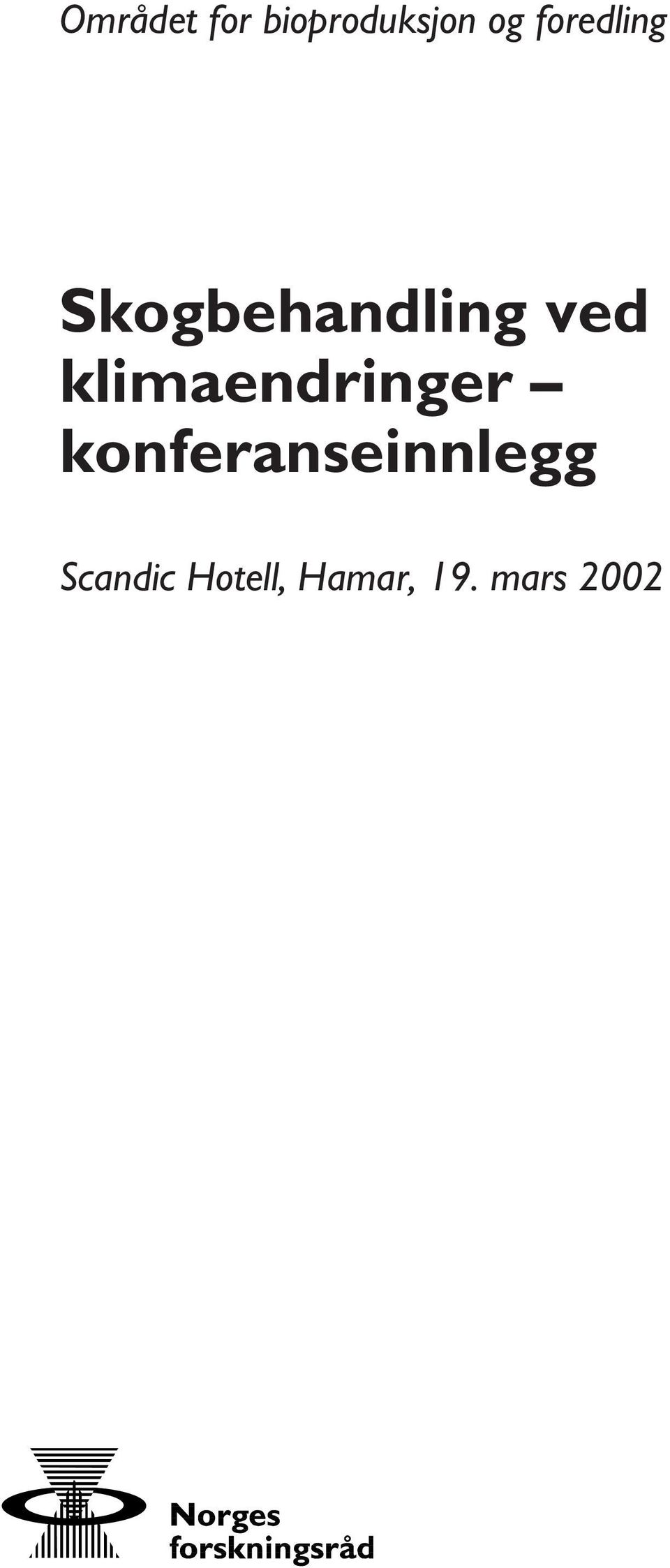 klimaendringer