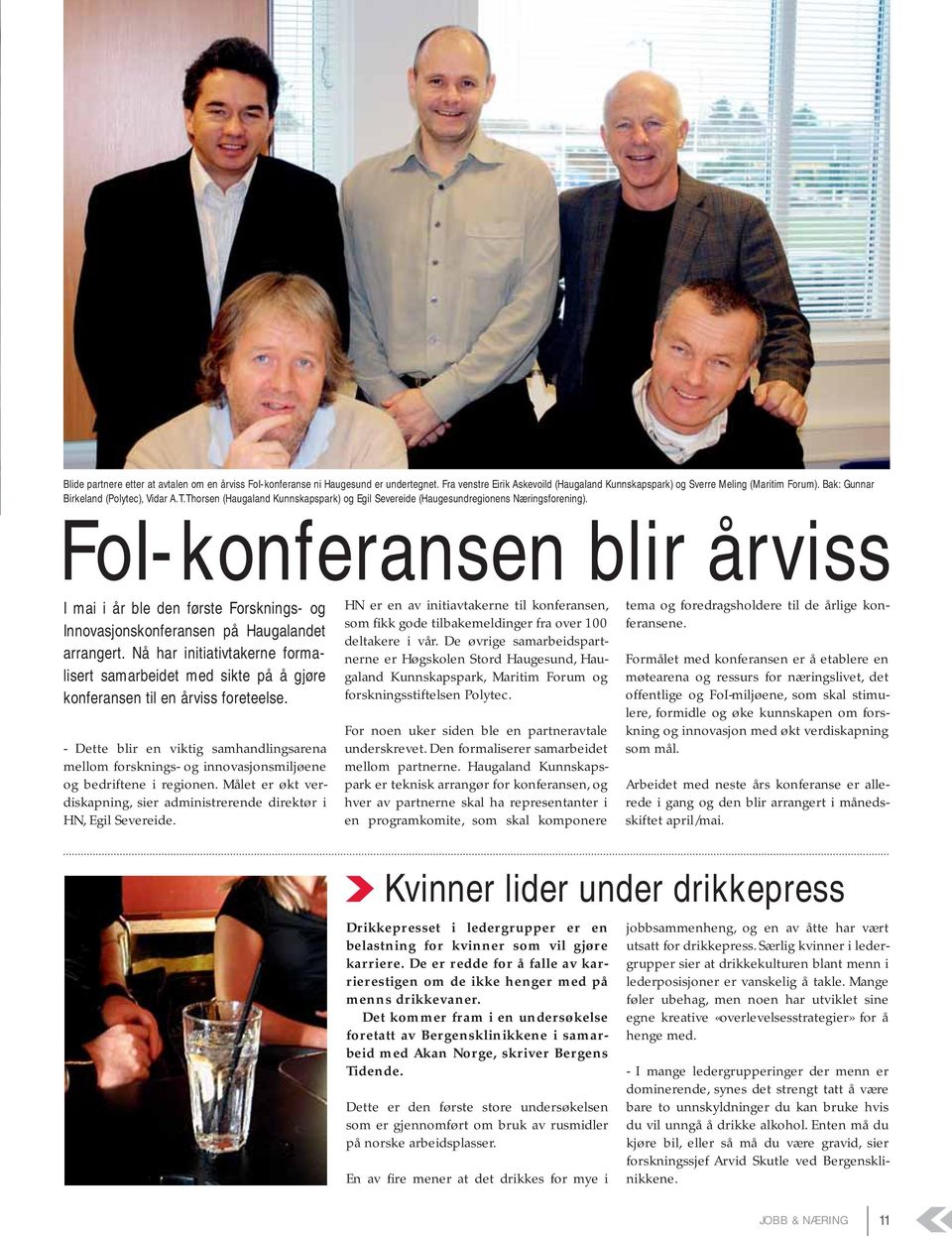 FoI-konferansen blir årviss I mai i år ble den første Forsknings- og Innovasjonskonferansen på Haugalandet arrangert.