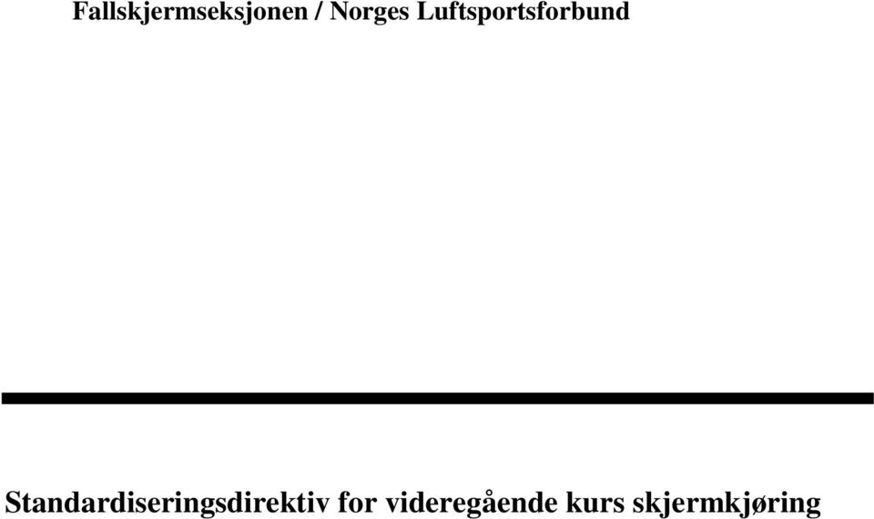 Standardiseringsdirektiv