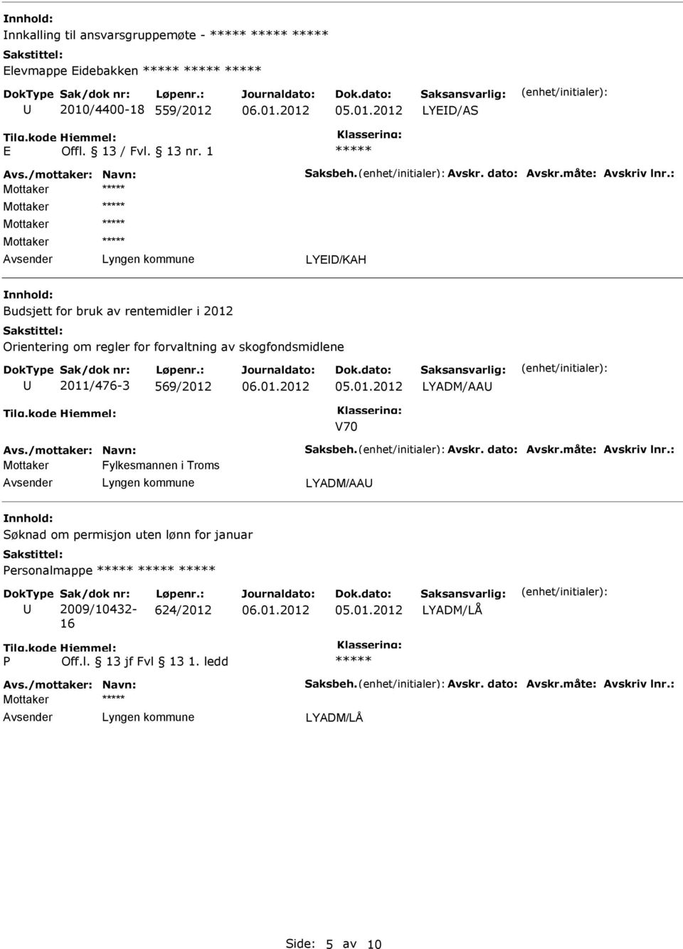 1 LYED/KAH Budsjett for bruk av rentemidler i 2012 Orientering om regler for forvaltning av