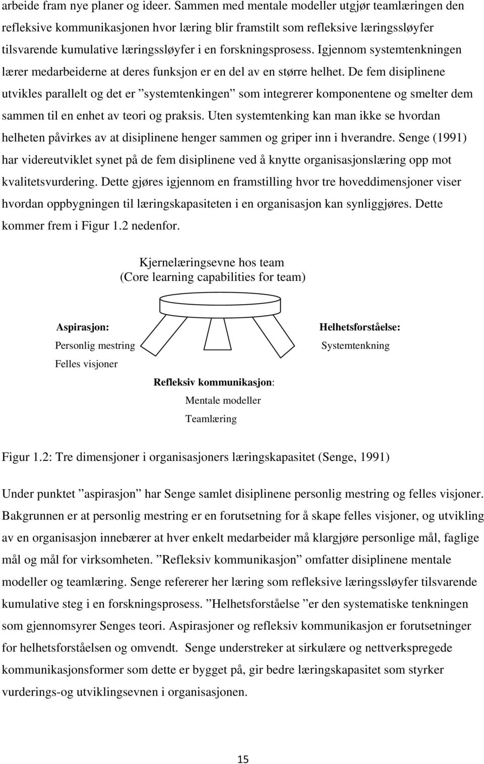 Igjennom systemtenkningen lærer medarbeiderne at deres funksjon er en del av en større helhet.