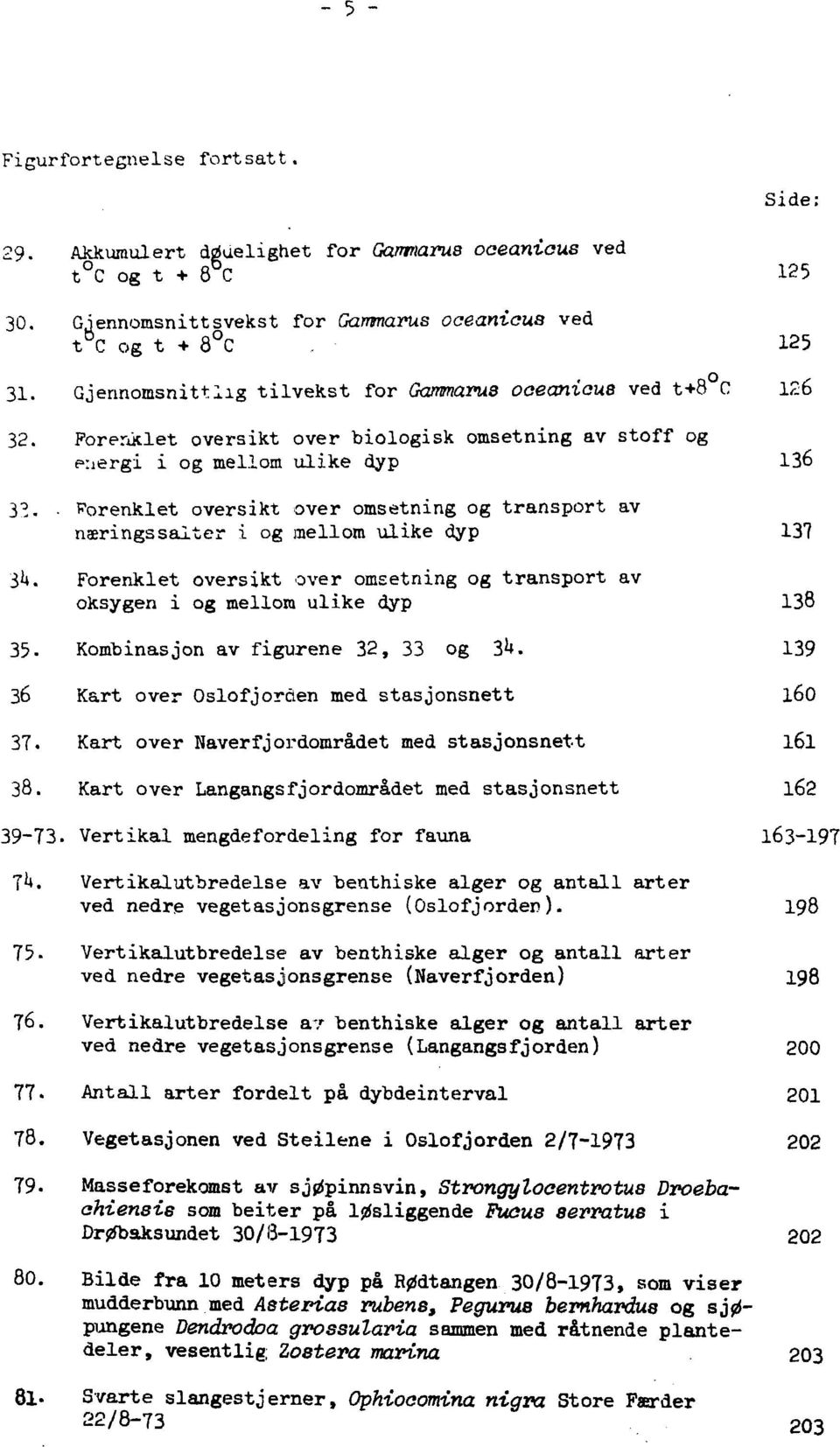 Forenklet oversikt over omsetning og transport av oksygen i og mellom ulike dyp 38 35. Kombinasjon av figurene 32, 33 og 3». 39 36 Kart over Oslofjorden med stasjonsnett l60 37.