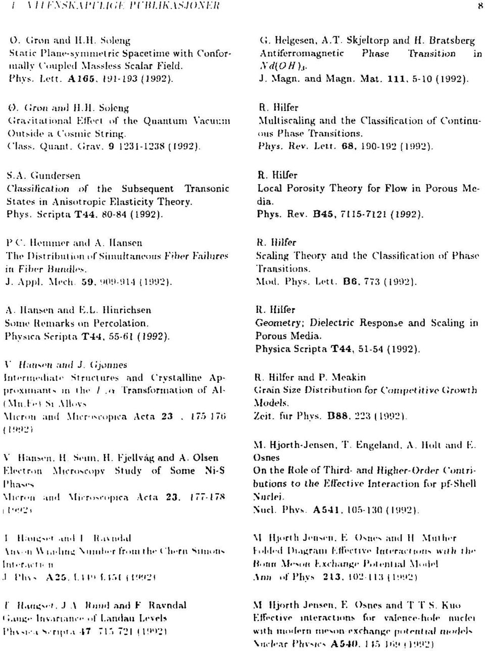 («"undersen Classificalion of the Subsequent Transonic States in Anisotropic Elasticity Theory. Phys. ScriptaT44. 80-84 PC Hemmer aml A. Hansen The Distribution.