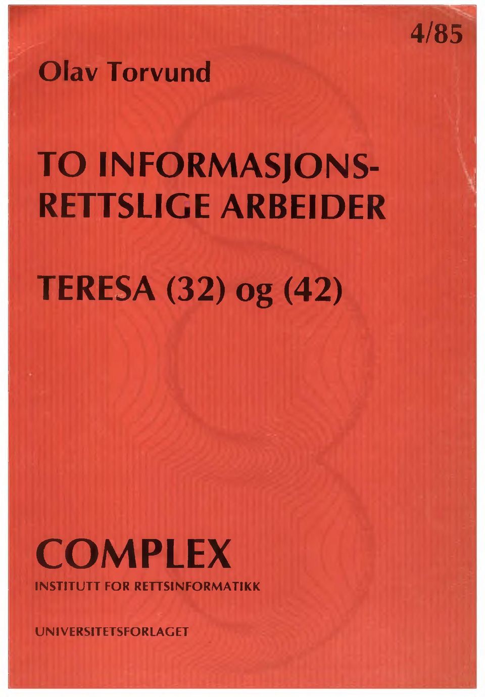 TERESA (32) og (42) COMPLEX