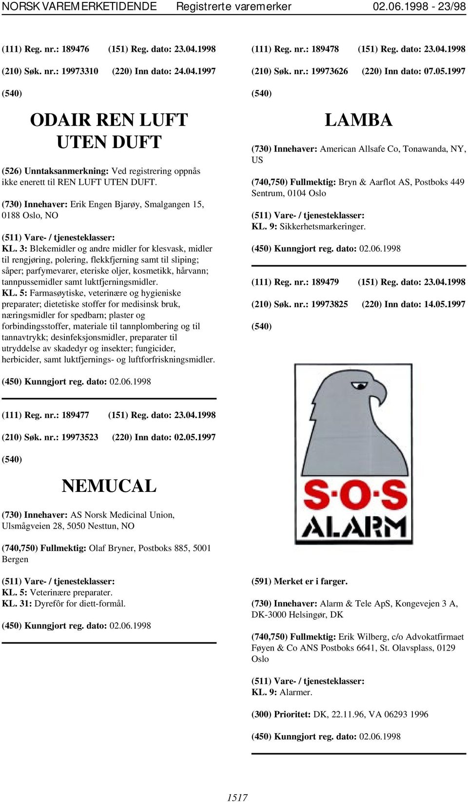 3: Blekemidler og andre midler for klesvask, midler til rengjøring, polering, flekkfjerning samt til sliping; såper; parfymevarer, eteriske oljer, kosmetikk, hårvann; tannpussemidler samt