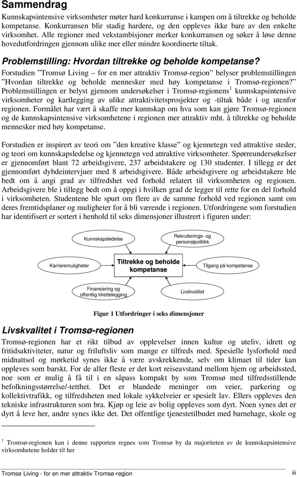 Problemstilling: Hvordan tiltrekke og beholde kompetanse?