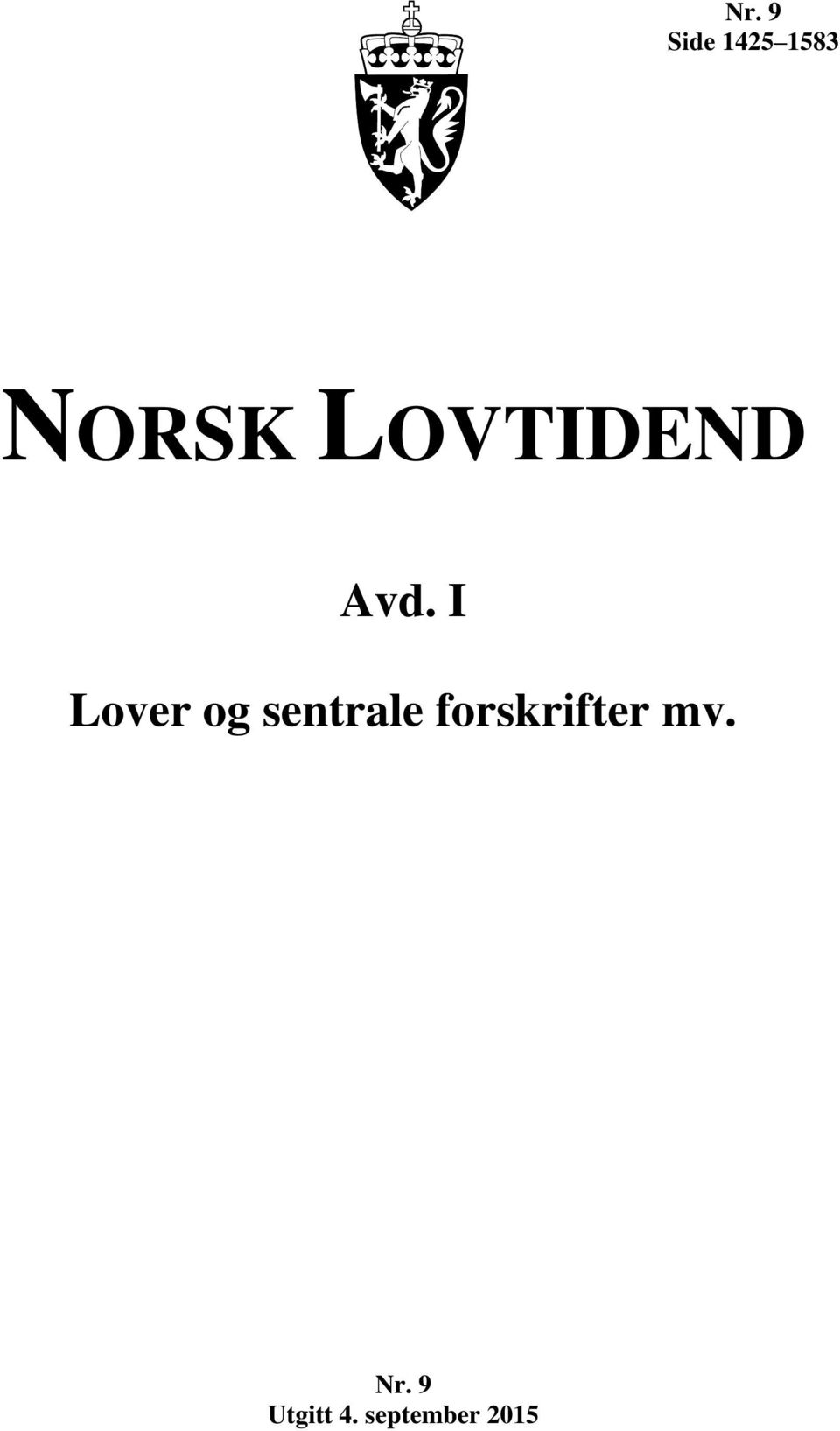 I Lover og sentrale