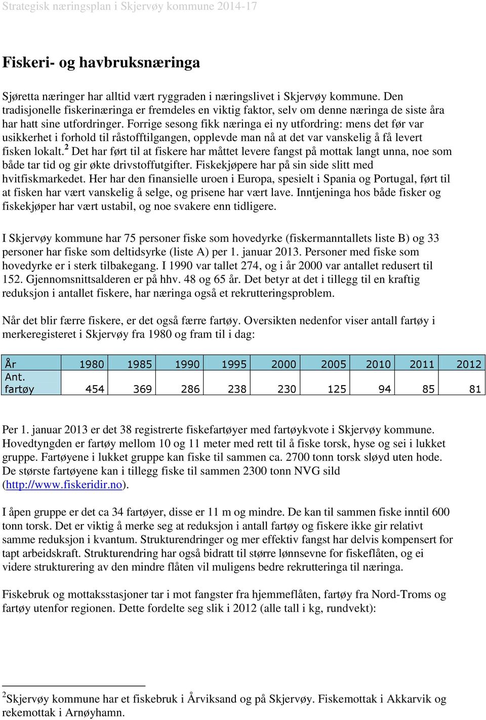 Forrige sesong fikk næringa ei ny utfordring: mens det før var usikkerhet i forhold til råstofftilgangen, opplevde man nå at det var vanskelig å få levert fisken lokalt.