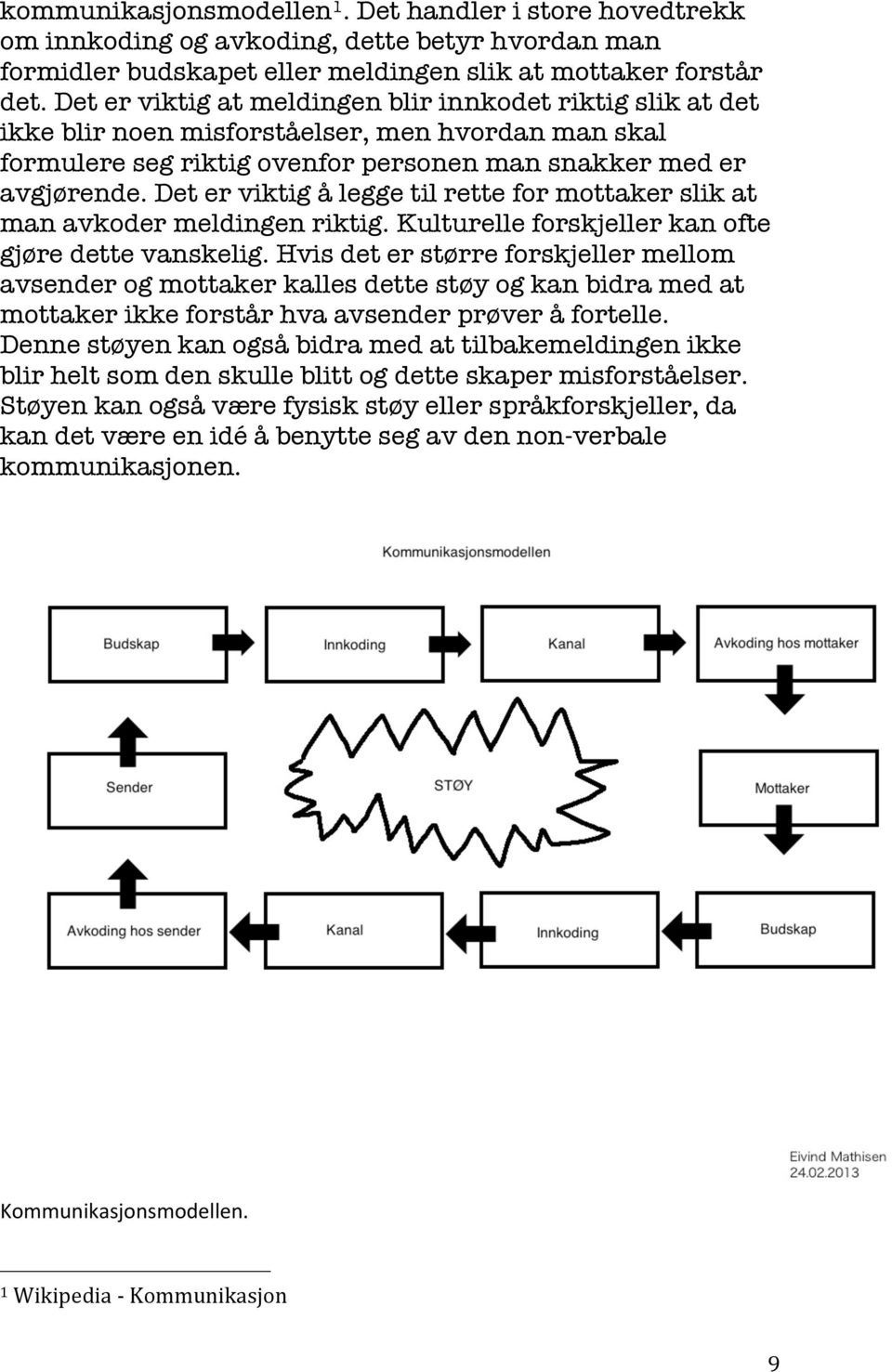 Det er viktig å legge til rette for mottaker slik at man avkoder meldingen riktig. Kulturelle forskjeller kan ofte gjøre dette vanskelig.