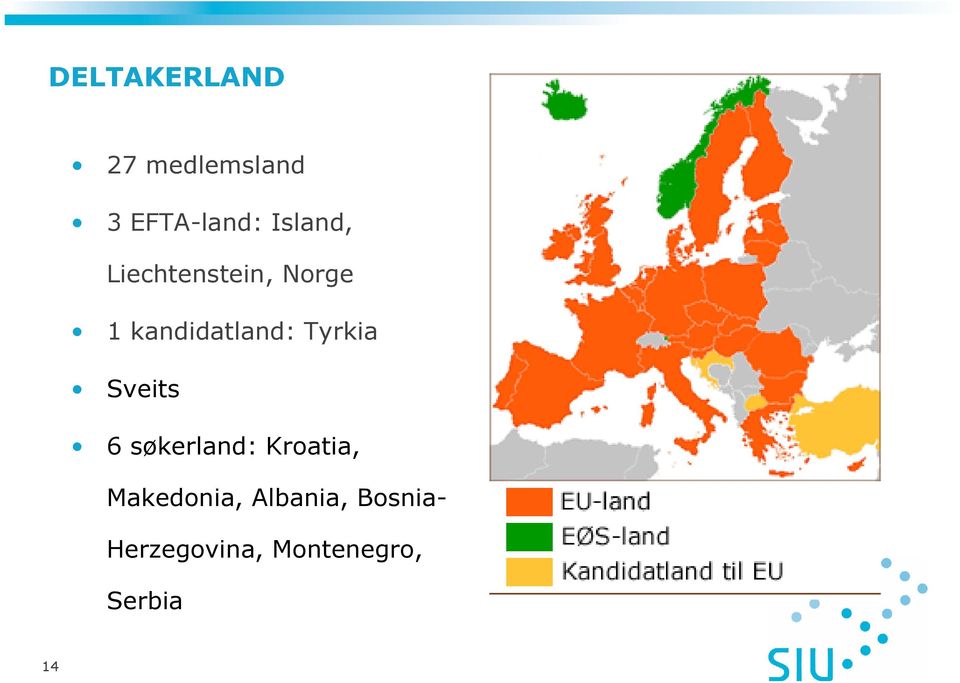 Tyrkia Sveits 6 søkerland: Kroatia,