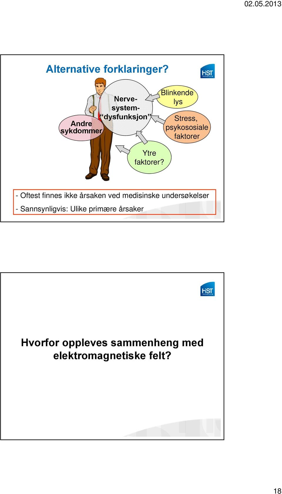 psykososiale faktorer Ytre faktorer?