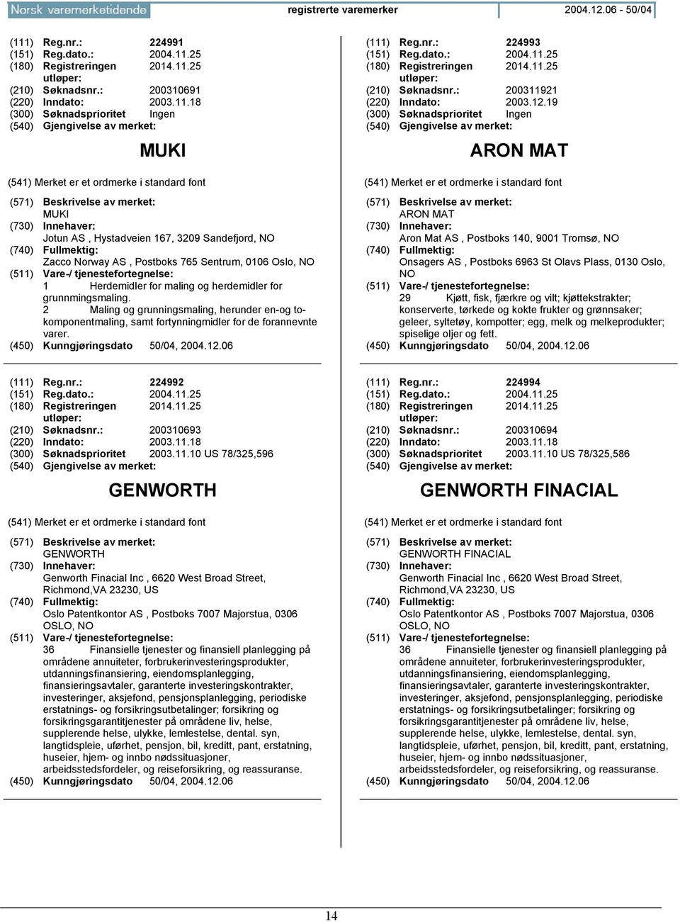 25 (180) Registreringen 2014.11.