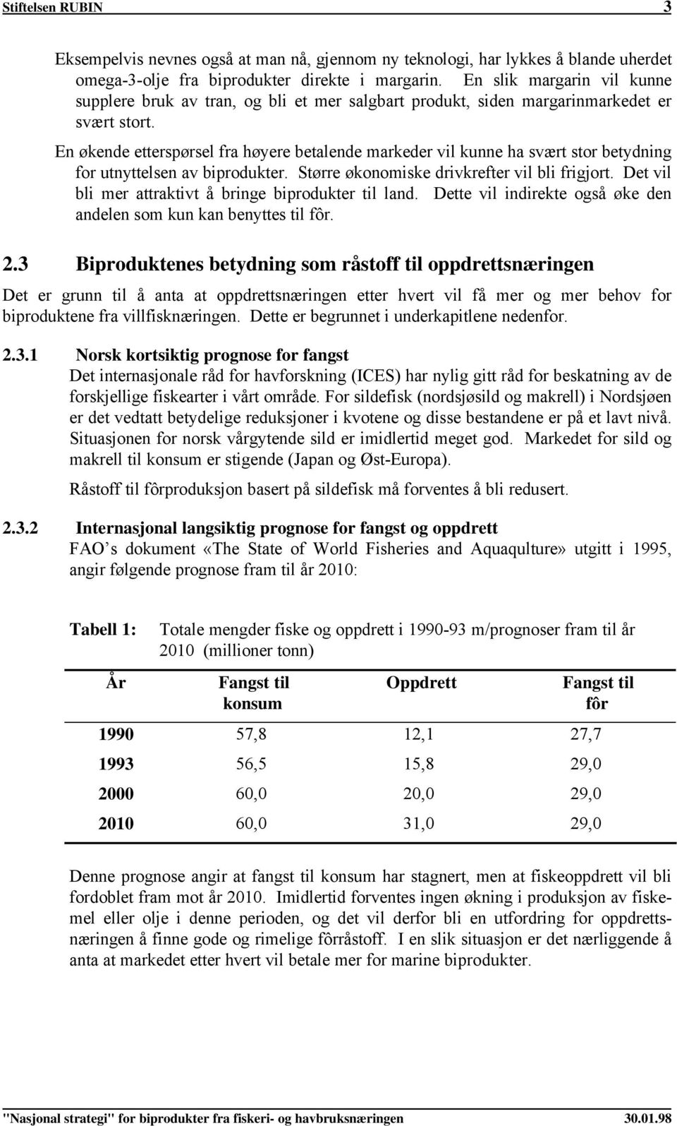 En økende etterspørsel fra høyere betalende markeder vil kunne ha svært stor betydning for utnyttelsen av biprodukter. Større økonomiske drivkrefter vil bli frigjort.