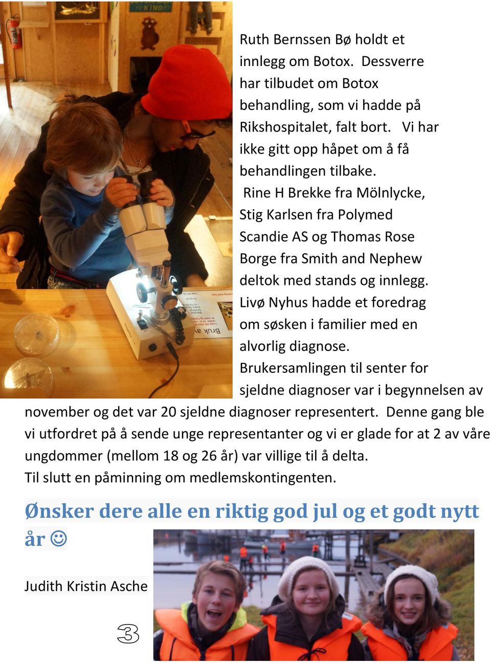 Livø Nyhus hadde et foredrag om søsken i familier med en alvorlig diagnose.