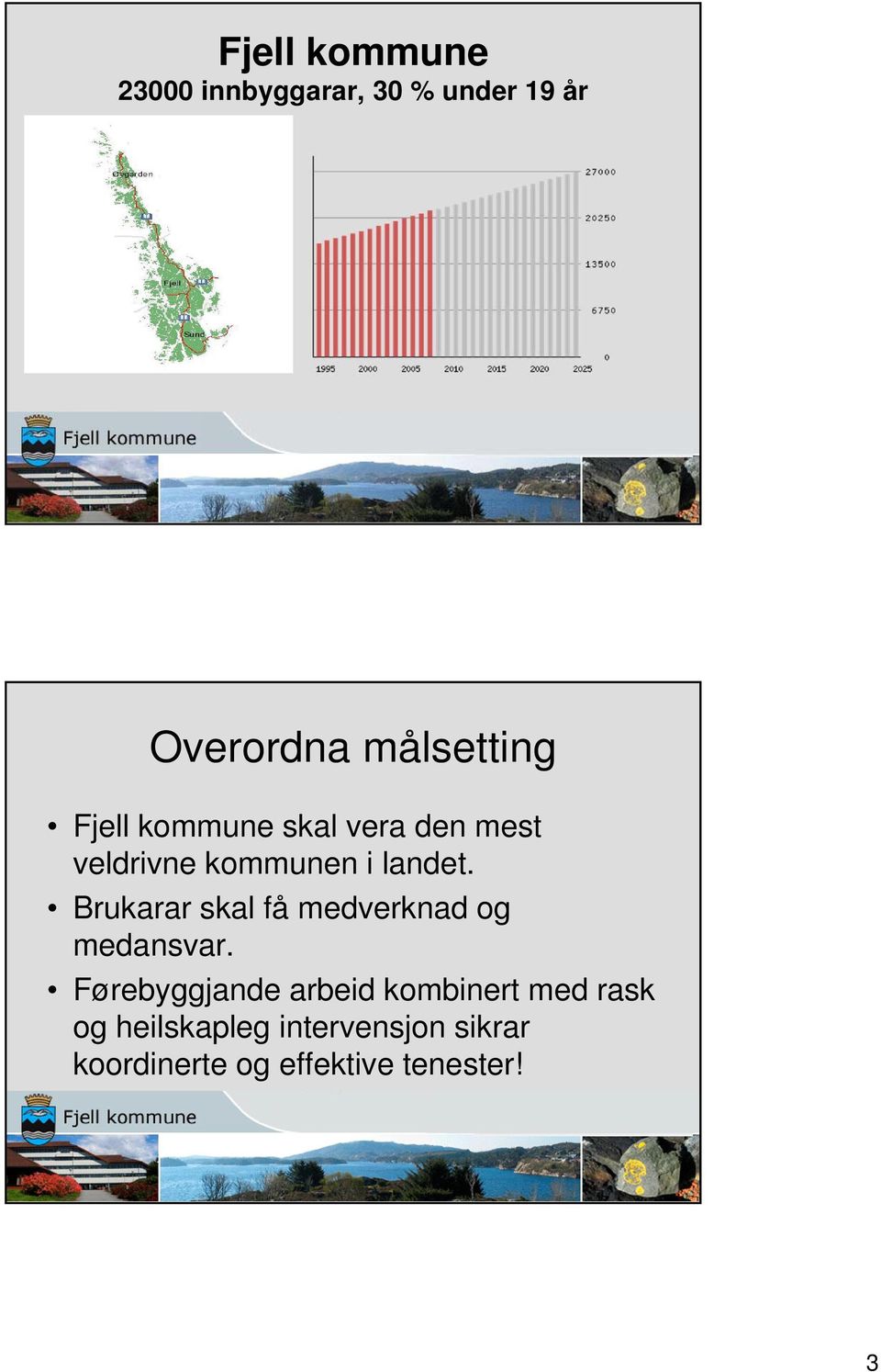 Brukarar skal få medverknad og medansvar.