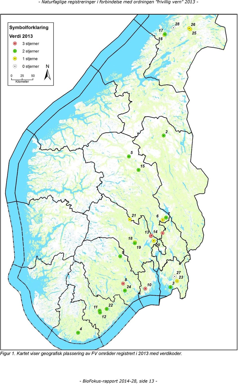 plassering av FV områder