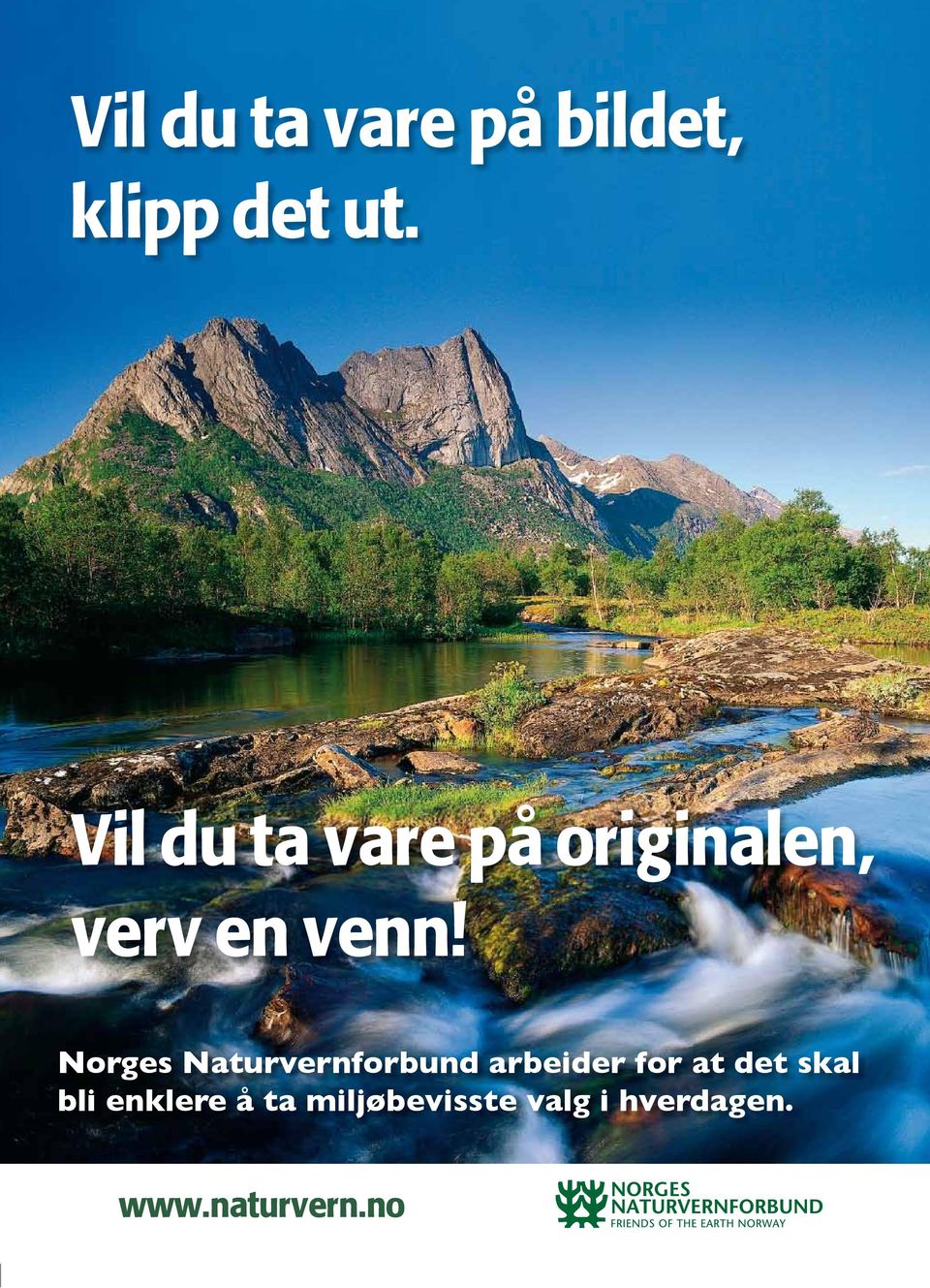 Norges Naturvernforbund arbeider for at det skal