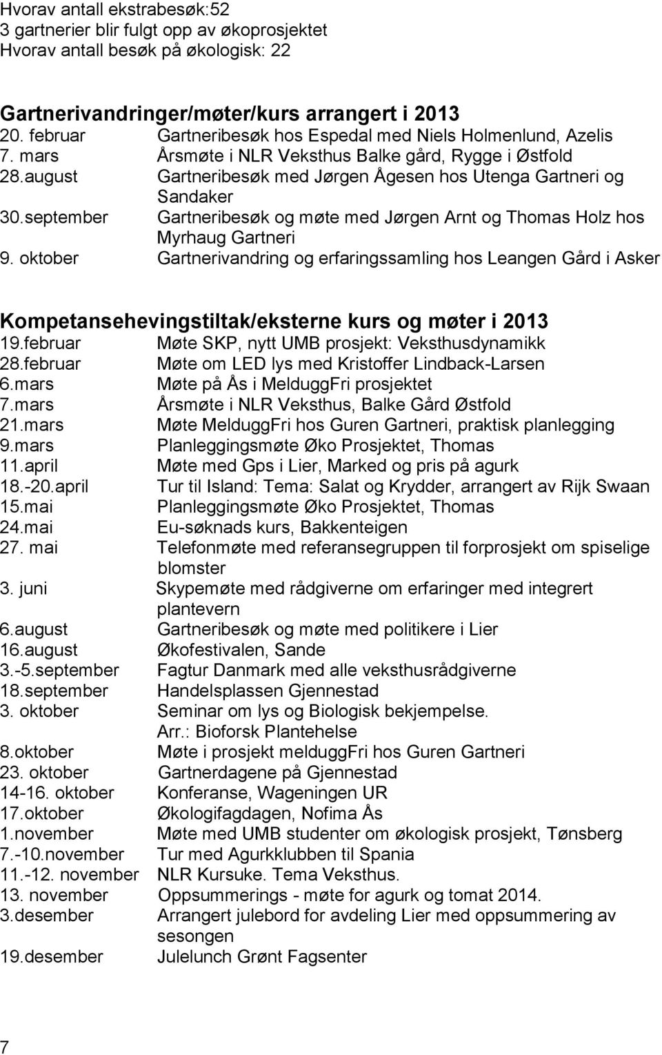 september Gartneribesøk og møte med Jørgen Arnt og Thomas Holz hos Myrhaug Gartneri 9.