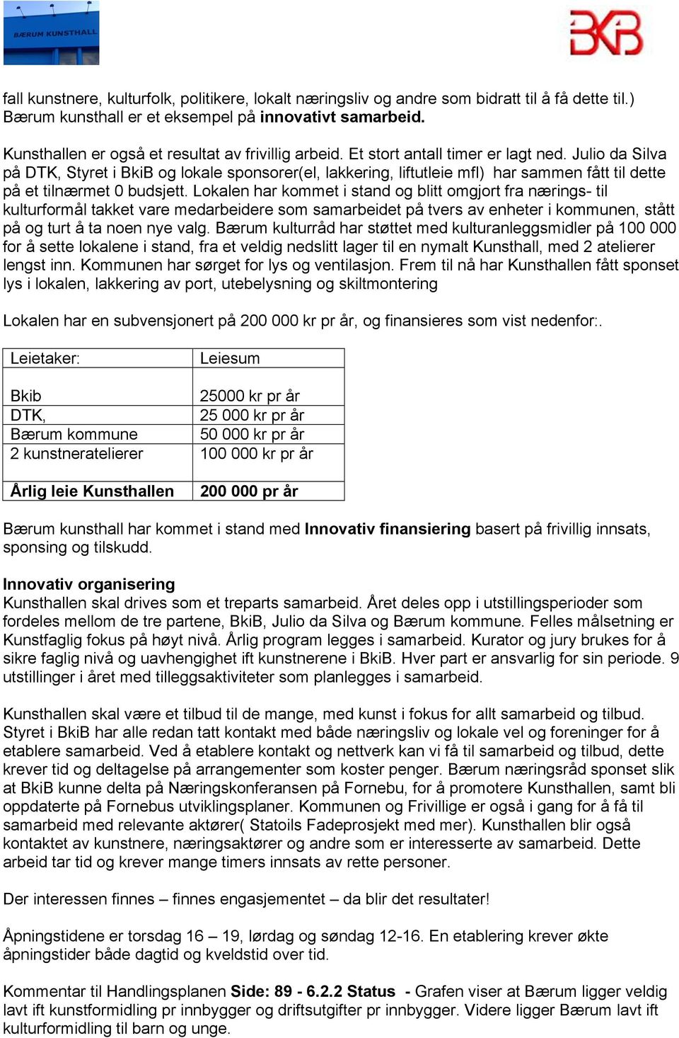 Julio da Silva på DTK, Styret i BkiB og lokale sponsorer(el, lakkering, liftutleie mfl) har sammen fått til dette på et tilnærmet 0 budsjett.