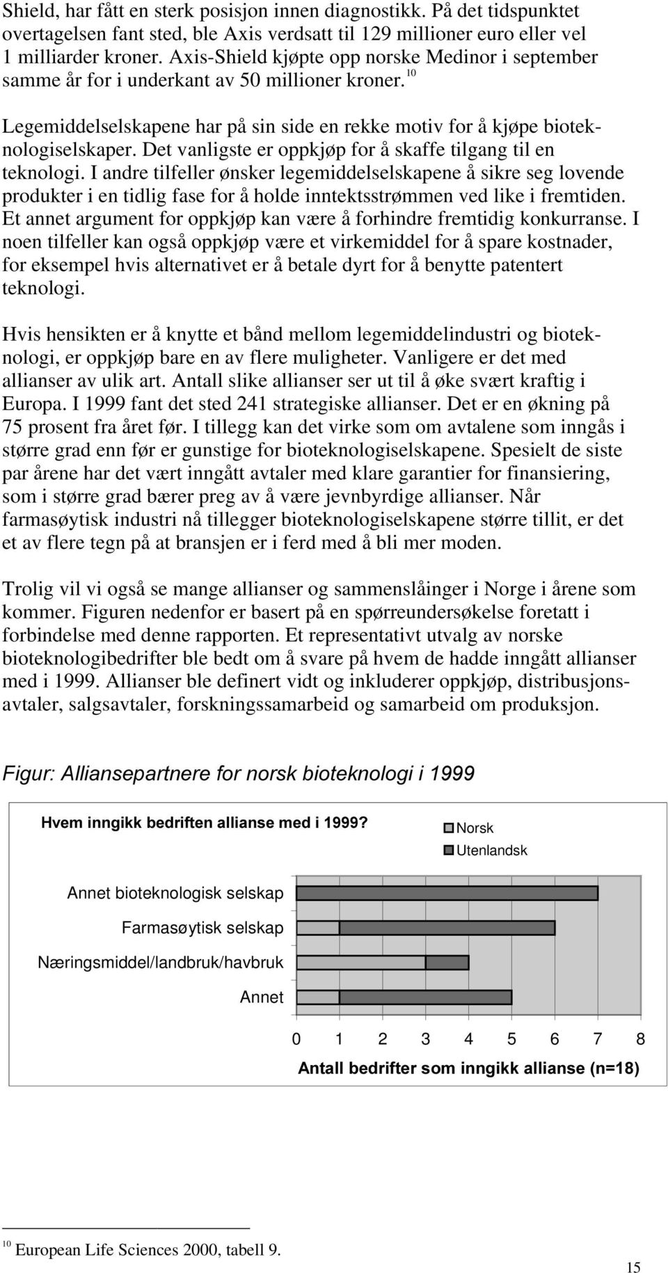 Det vanligste er oppkjøp for å skaffe tilgang til en teknologi.