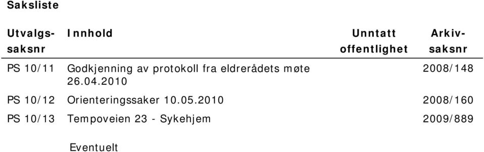 eldrerådets møte 26.04.