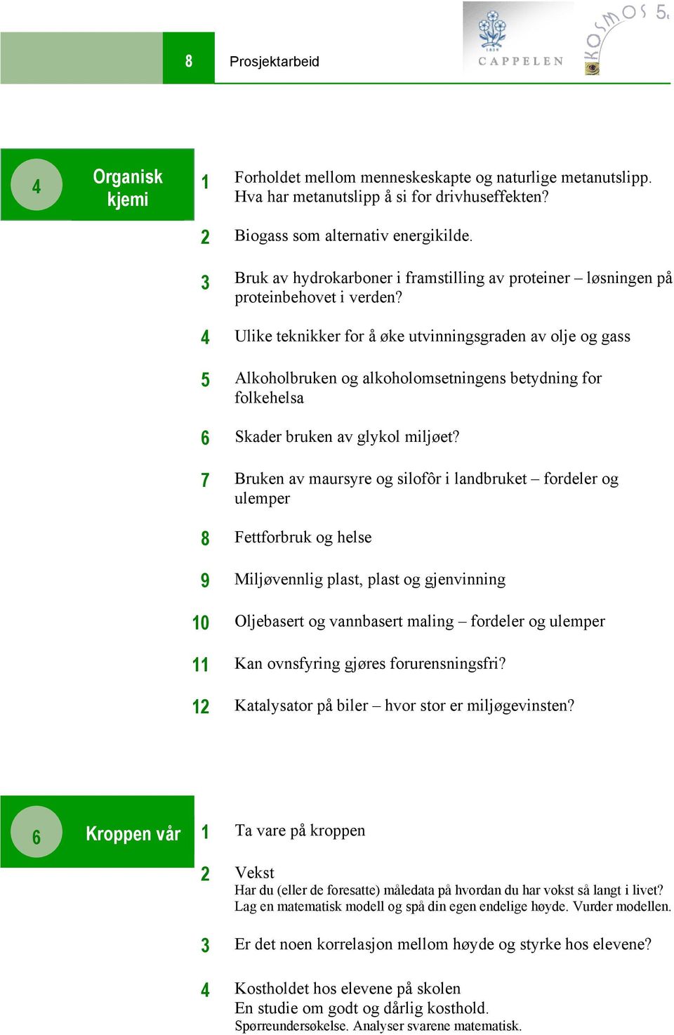 4 Ulike teknikker for å øke utvinningsgraden av olje og gass 5 Alkoholbruken og alkoholomsetningens betydning for folkehelsa 6 Skader bruken av glykol miljøet?