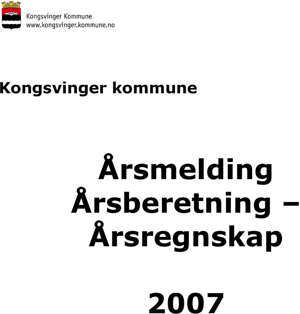 Årsmelding