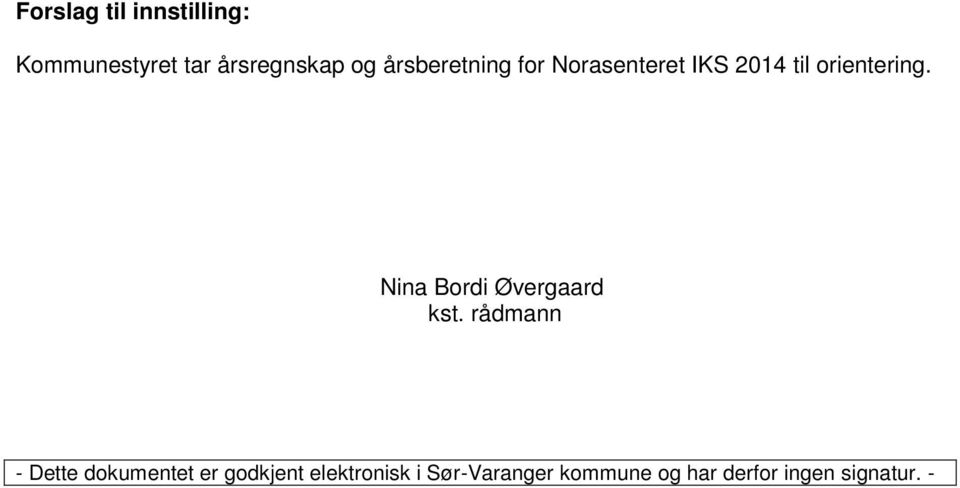 Nina Bordi Øvergaard kst.